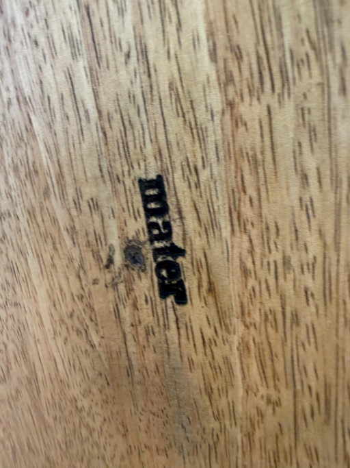 Tavolino MATER Bowl XL: Ø75 × H38 cm. – salontafels, Wood (photo 2 of 5)