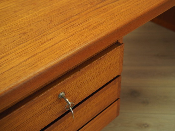 Image 1 of Scrivania in teak, design danese, anni '70, prodotta da Omann Jun