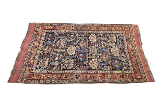 Image 1 of Handmade Antiek Persian wool Qashqai carpet Tribal Nomad 148x258cm