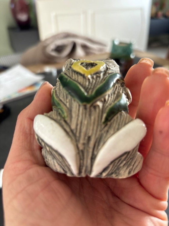 Image 1 of Artesania Rinconada kikker beeldje 