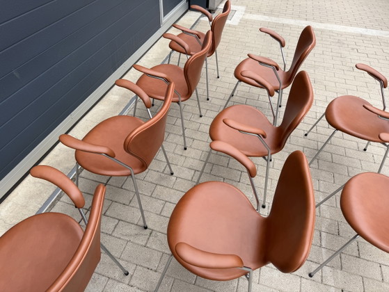 Image 1 of 10 Fritz Hansen series 7 Vlinderstoelen Arne Jacobsen 10/10!