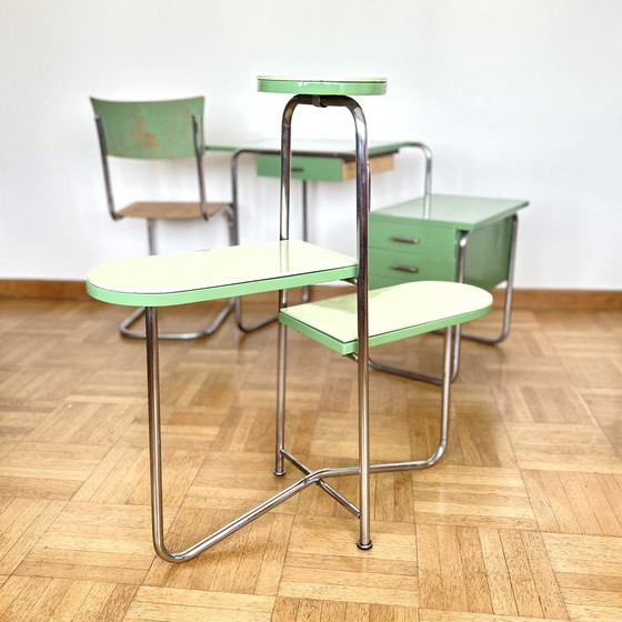 Image 1 of Functionalist Plant Stand by Vichr & Spol., Marked