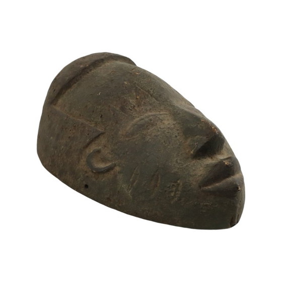 Vintage Afrikaans Masker Wanddecoratie, Decoratieve objecten, Hout, Bruin (foto 5 van 10)