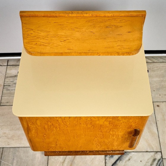 Image 1 of Set of two Art Déco nightstands by Jindřich Halabala, 1960s, Czechoslovakia