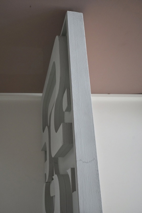 Image 1 of Relieve mural de madera - Reverso - Young C Art - Ámsterdam