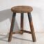 Antieke kruk met hemelsblauwe patina (ca. 1900) #26 – Krukjes (photo 10 of 16)
