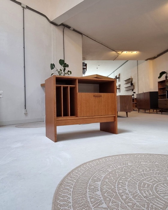 Image 1 of Mid Century record cabinet