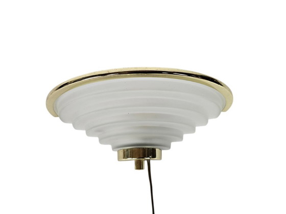 Image 1 of Applique vintage - Style Hollywood Regency - Verre pressé - Années 80