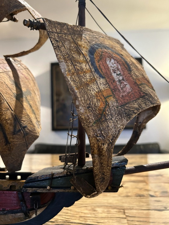 Velero antiguo finales de 1800 – Objetos decorativos, Madera (photo 9 of 15)