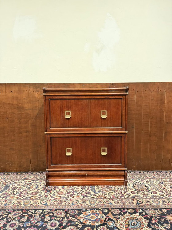 Cassettiera Originale Globe Wernicke – Mobili archivio, Legno, Ottone (photo 2 of 10)