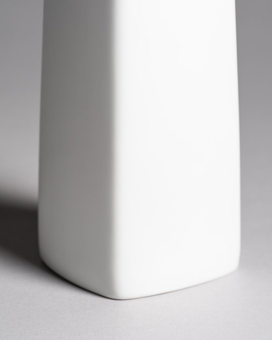 Image 1 of Rare XL Porcelain Vase Duo Hans Theo Baumann Rosenthal Germany 60s Vintage Chic