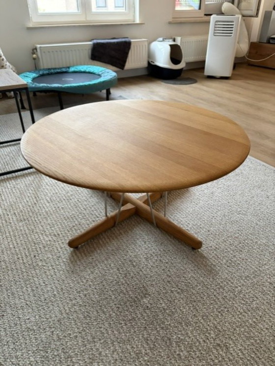 E021 EOOS / Carl Hansen & Son rovere oliato ( 80cm ) – Carl Hansen & Søn, Tavolini da caffè, Metal, Wood (photo 3 of 5)