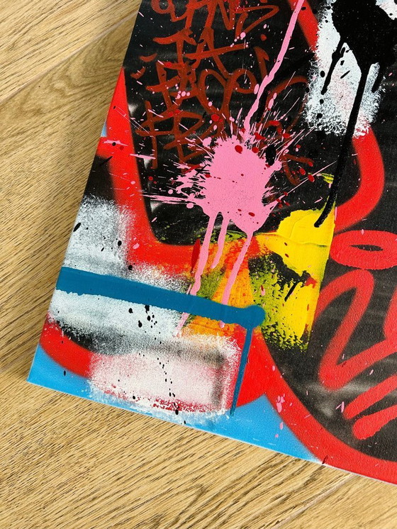 Image 1 of REYES - Città fantasma - Dipinto dell'artista