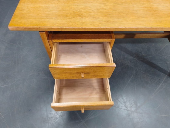Image 1 of Bureau en chêne GE125 de Hans J. Wegner pour GETAMA, Danemark