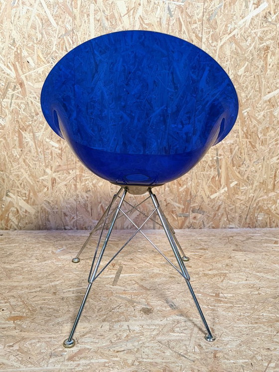 2 X Kartell Ero|S|ontwerper Philippe Starck – Eetkamerstoelen, Chrome, Modern (photo 23 of 28)