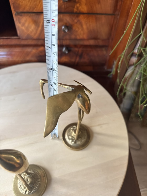 Drei antike Messingkräne – Dekorative Objekte, Brass (photo 6 of 9)