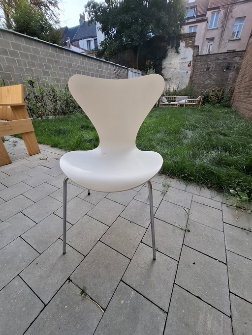Vlinderstoel Fritz Hansen Wit