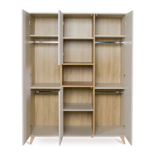 Quax Kleiderschrank Loft Lehm XL (breit)