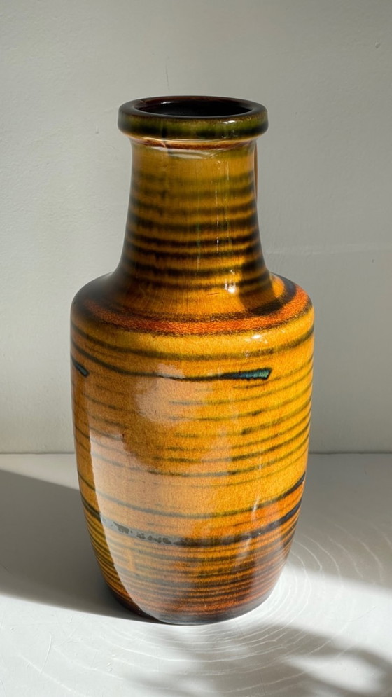 Image 1 of Vintage Amphora Vase - West Germany