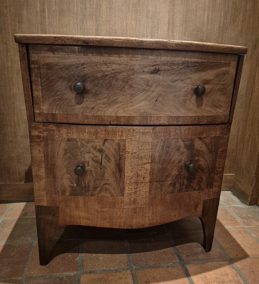 Antique 1800 George III Chest of Drawers Drinks Cabinet Bar Furniture