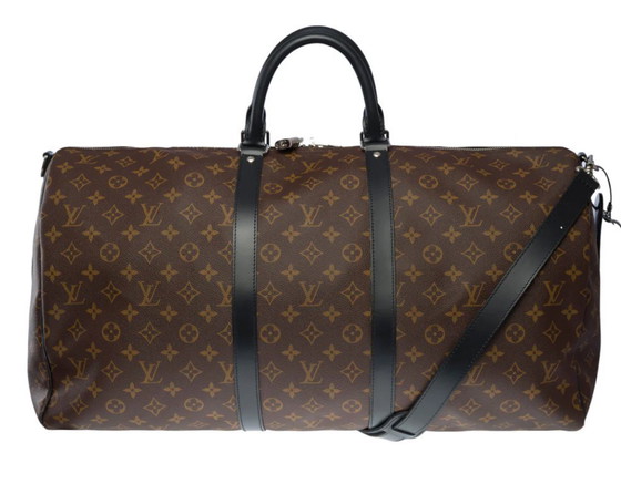 Image 1 of Sac LOUIS VUITTON Keepall en Toile Marron - 102052