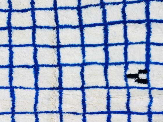 Image 1 of Tapis berbère bleu en authentieke laine 300cmx200cm