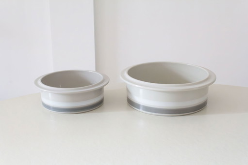 2x ciotole ad incastro vintage Arabia Finland Salla