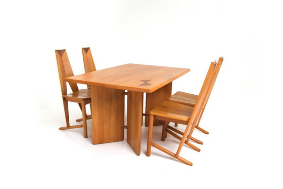 Image 1 of Rare dining set - Soren Nissen & Ebbe Gehl