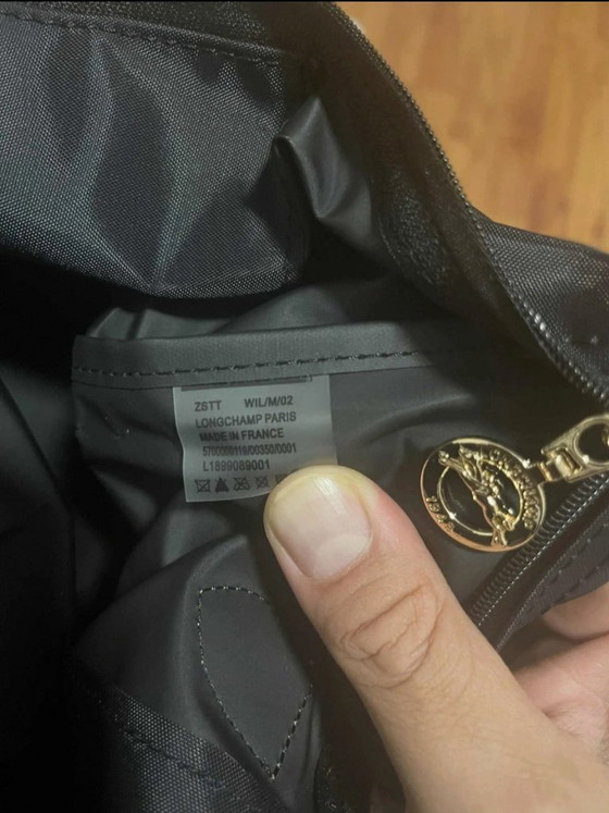 Image 1 of Longchamp bag – Le Pliage model – Black