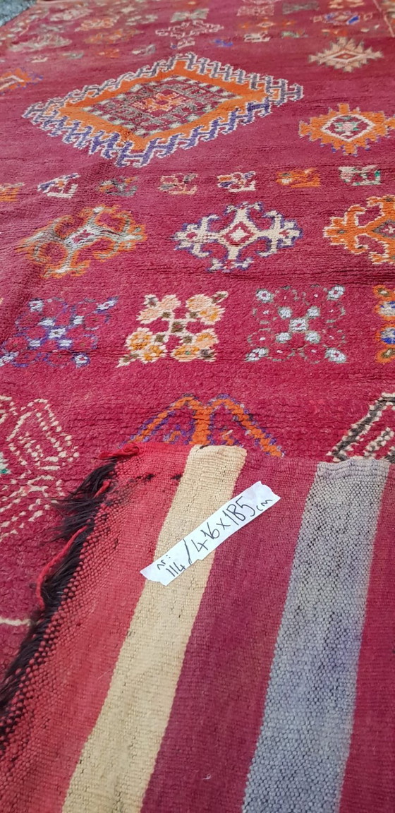 Image 1 of Handgeknoopt Berber kleed wol 416x185cm