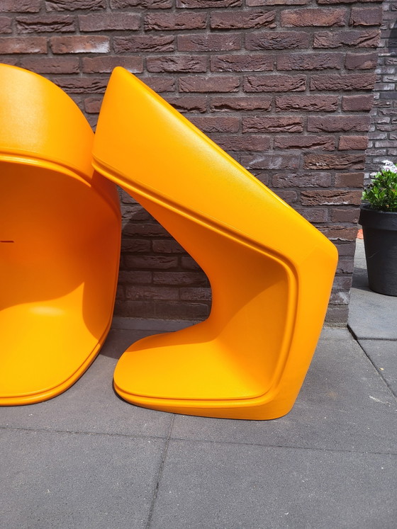 Image 1 of Collection de 4 chaises Vondom Ufo par Ora Ito