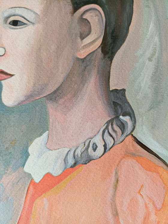 Image 1 of Olieverfschilderij, een kopie van Picasso