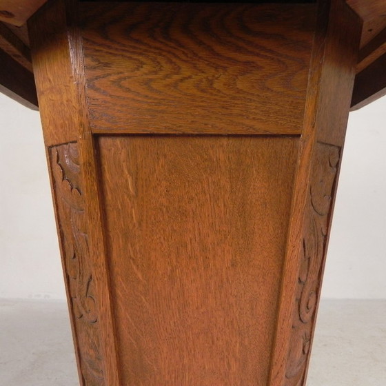 Mesa auxiliar Art Déco octogonal, roble, años 30 – Mesas auxiliares, Madera (photo 15 of 20)