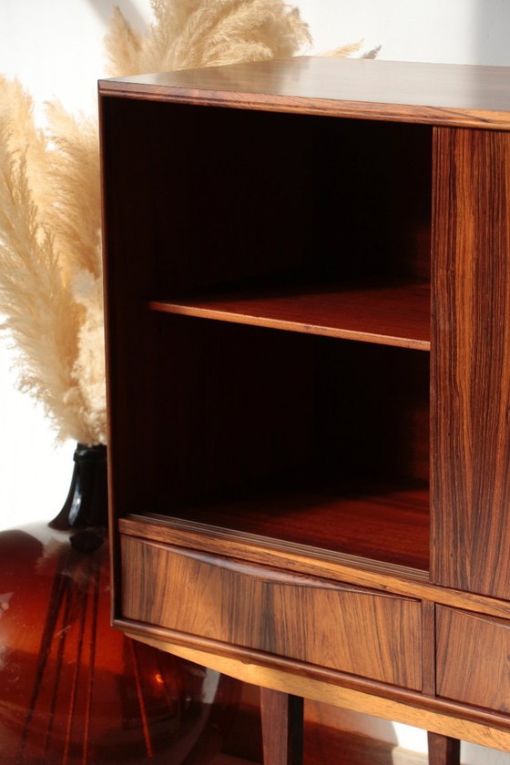 Image 1 of Skandinavisches Highboard aus Palisanderholz – Entwurf von E.W. Bach (1960er Jahre)