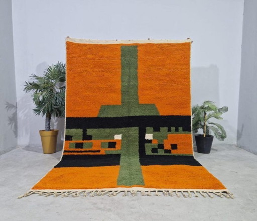 Tapis berbères multicolores en laine 300cmx200cm