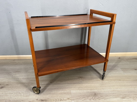 Image 1 of Chariot de service Mid Century Modern | design scandinave | ca. 1960