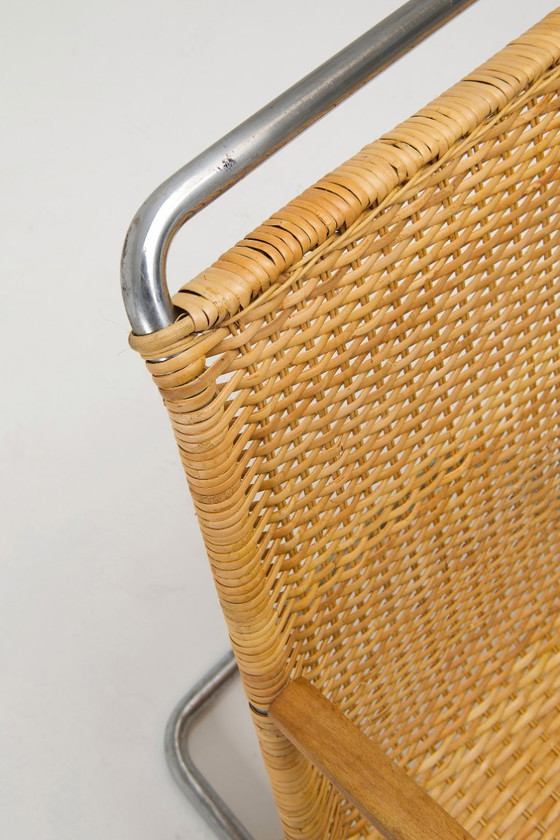 Image 1 of Fauteuil tubulaire en porte-à-faux - Bas van Pelt