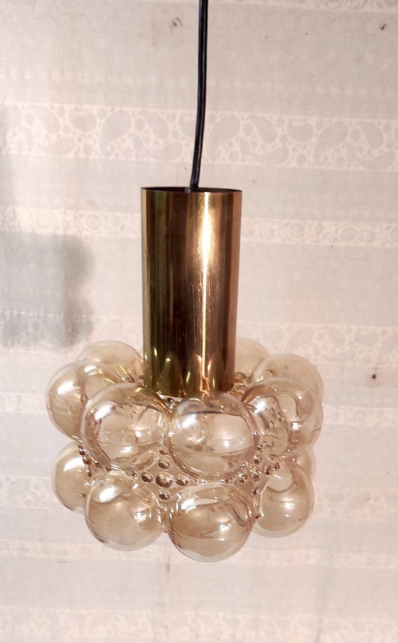 Image 1 of Bubble-Pendelleuchte von Helena Tynell für Limburg – 1960er/70er Jahre