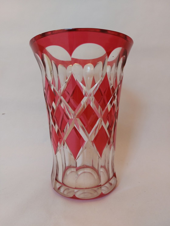 Image 1 of Vintage crystal vase