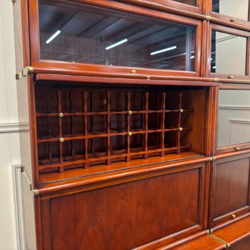 Origineel Globe Wernicke Groot Wijnrek voor in Boekenkast