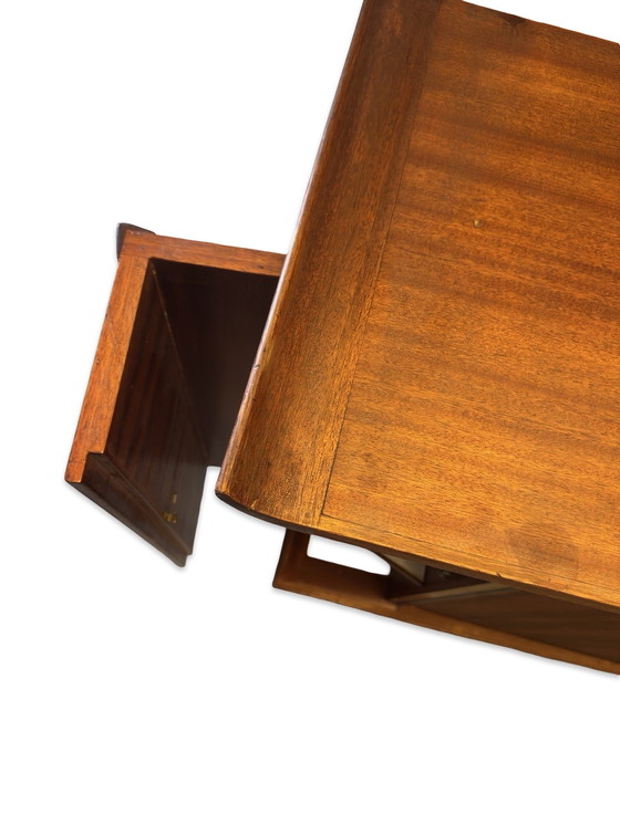 Image 1 of Vintage wooden sideboard with special details, 1950s