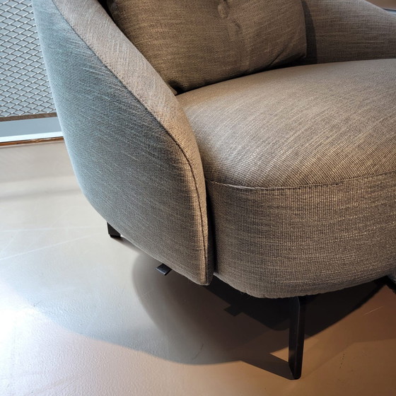 Image 1 of Leolux Jill armchair with pouf