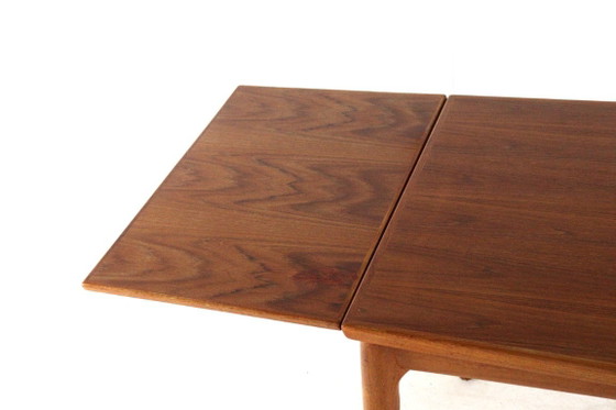 Vintage Danish rectangular extendable teak dining table – Wood (photo 14 of 18)