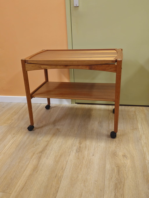 Carrello portavivande vintage Poul Hundevad