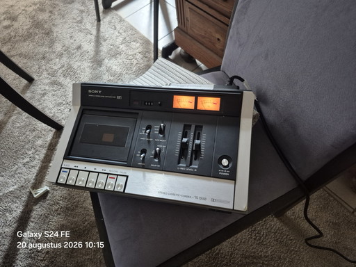 Sony Cassette Deck – cadeaus, Metal, Plastic