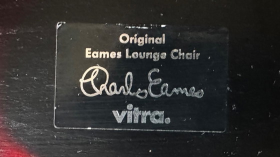 Vitra Charles Eames Lounge Chair + Ottoman Nero Black Ash – Poltrone, Leather, Metal (photo 7 of 15)