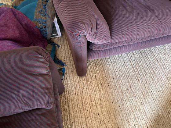 2 Cassina Maralunga Zweisitzer-Sofas – 2 Sitzer Sofas, Textile (photo 3 of 5)