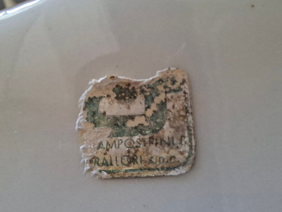 Image 1 of Lampe de table des années 1970, fabriquée par le célèbre fabricant toscan de céramique Campostrini & Trallori.