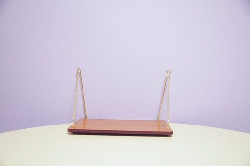 Wandregalhalterungen aus Messing