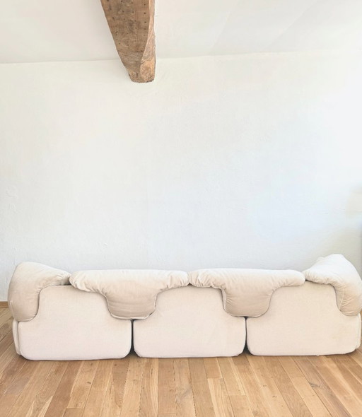 3-Sitzer-Sofa, entworfen von Alberto Rosselli für Saporiti